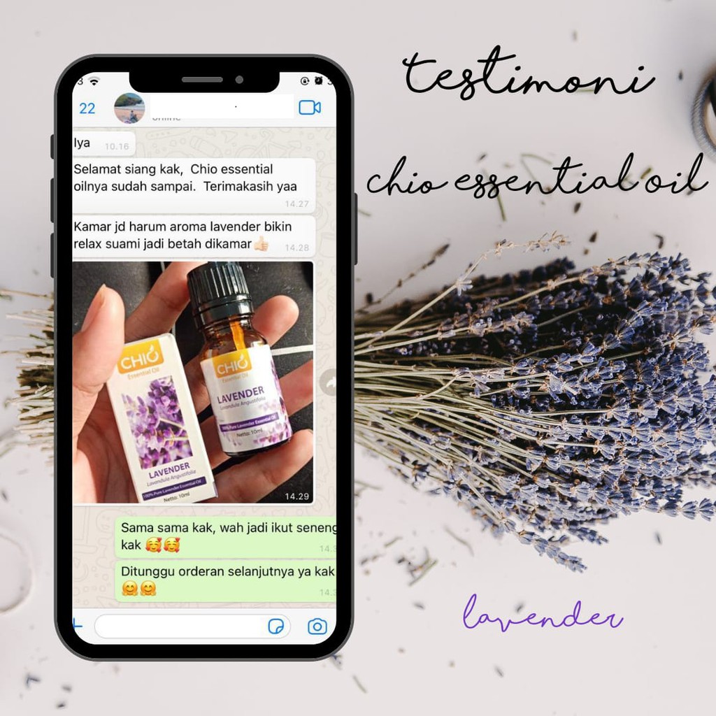 BUY 1 GET 1 Chio  Lavender Essential Oil