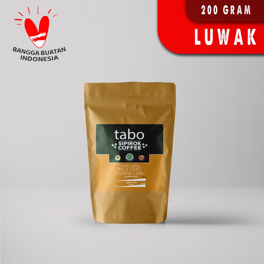 

SIPIROK ARABICA COFFE | LUWAK LIAR 200 Gr