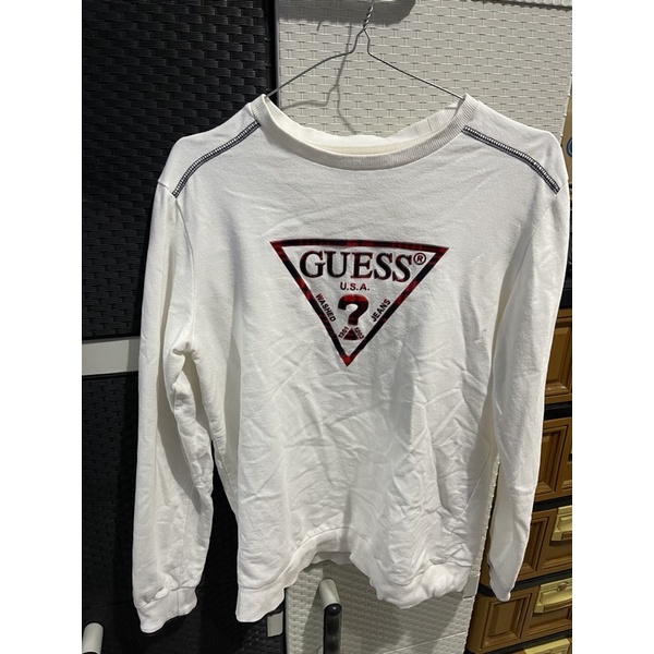 jaket guess triangle/crewneck/jaket