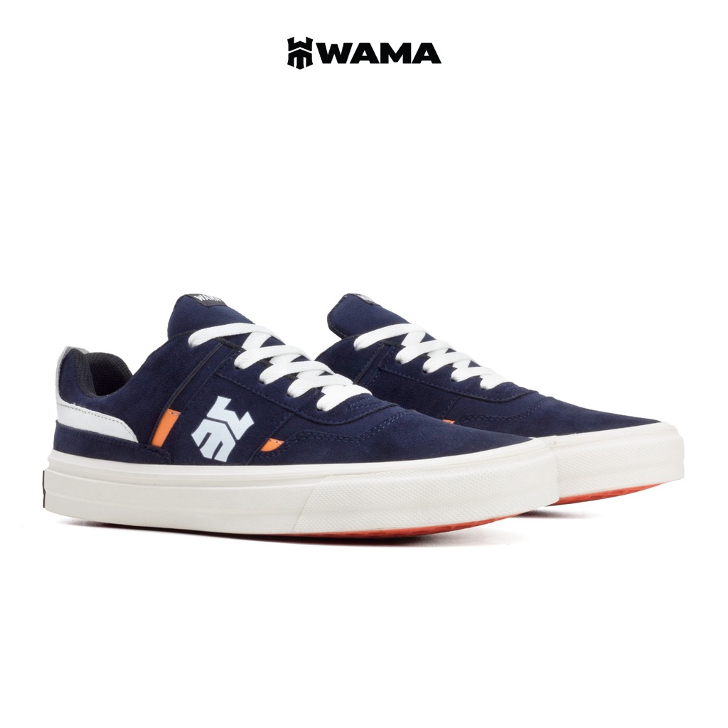 WaMa 39-43 Gaxin Navy Sepatu Sneakers Pria Original Product Wallace Maximum