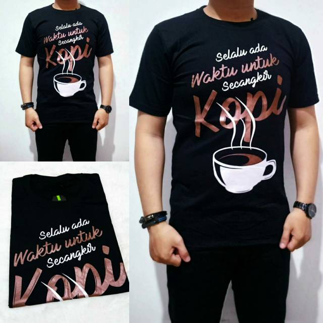 KAOS KOPI / KAOS PRIA