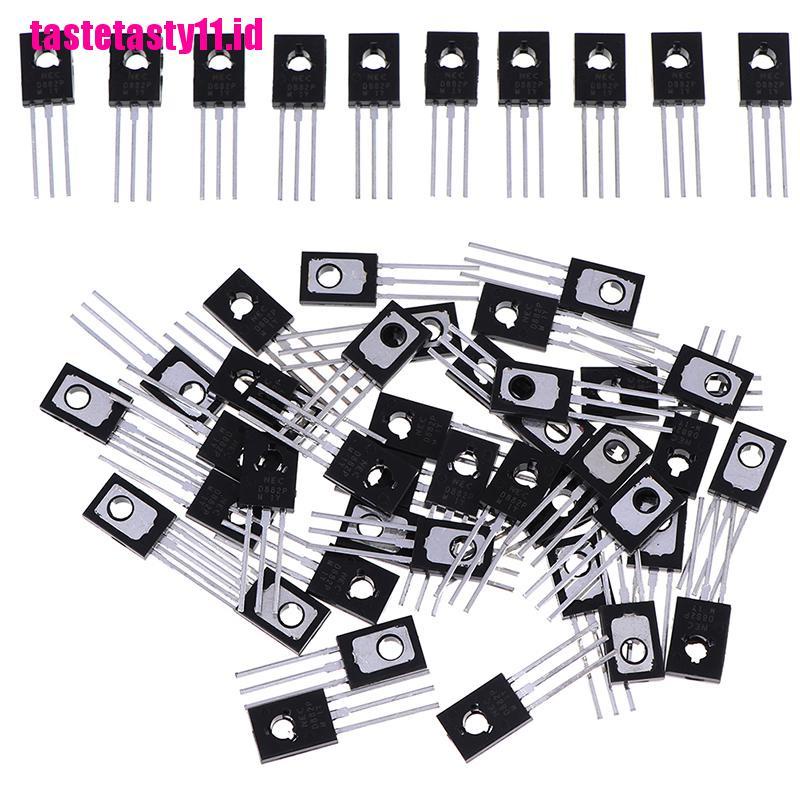 【TTID】50PCS/Lot Triode Transistor 2SD882 3A/40V TO-126 NPN Power New