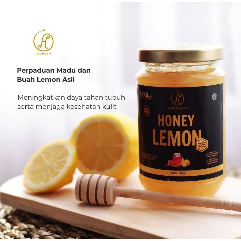 

Honey Lemon Hermofit / Madu Lemon / Madu Asli