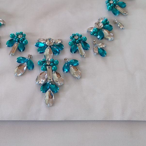 payet rangkai leher/ payet rangkai