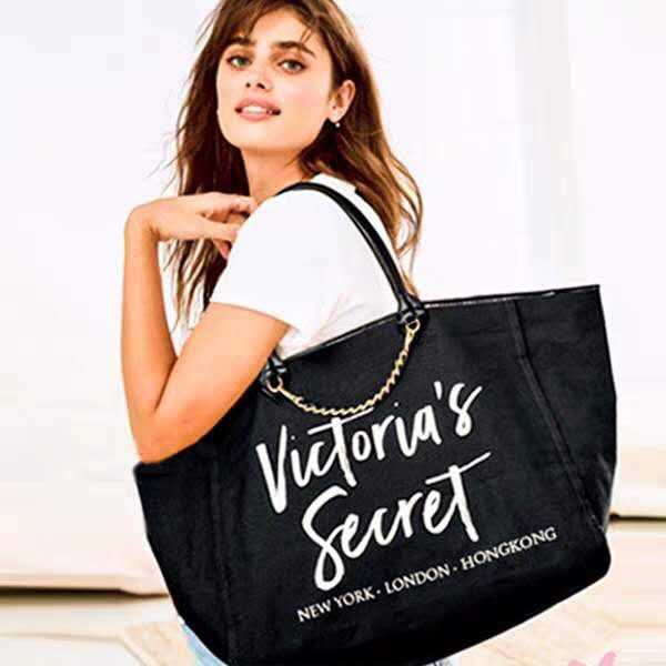 PGBAGS-Tas Wanita Piktoria Secred Canvas Tote Bag Big Capacity Shopping Ba IMPORT/PREMIUM #100102