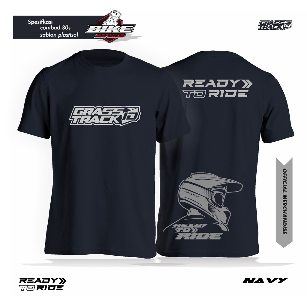 KAOS GRASSTRACK/ KAOS GRASTRACK ID/ T-SHIRT GRASSTRACK/ T-SHIRT GRASSTRACK ID/ KAOS MOTORCROSS/ bike