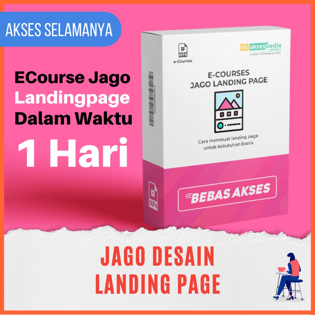 E-Course Jago Landingpage Dalam 1 Hari