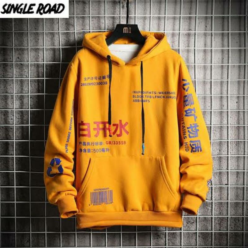 Sweater Pria keren Berkualitas - Japanese Hoodie