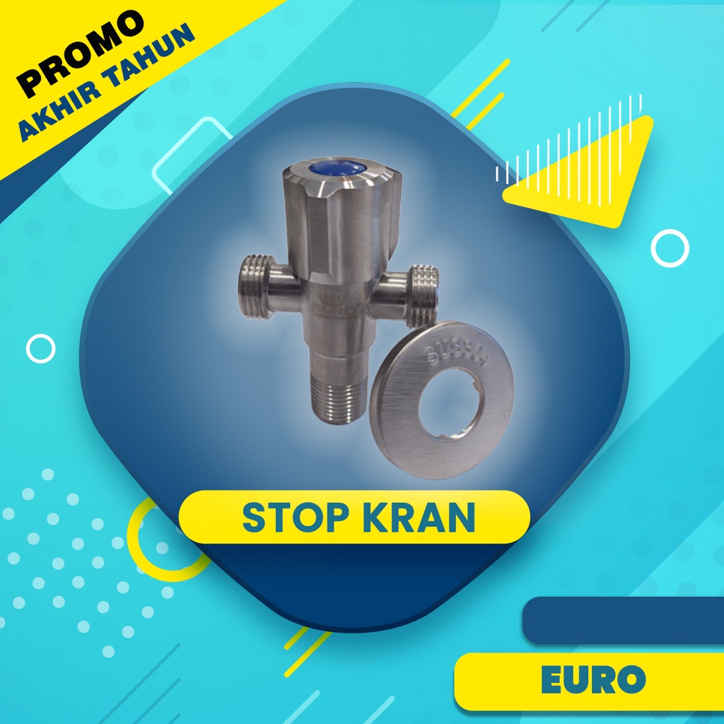 Stop Kran Air/ Shower Stainless 304 uk 1/2&quot;