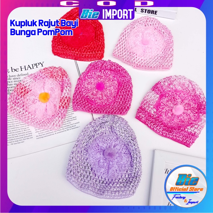 Kupluk Anak Rajut Karakter Impor Best Seller