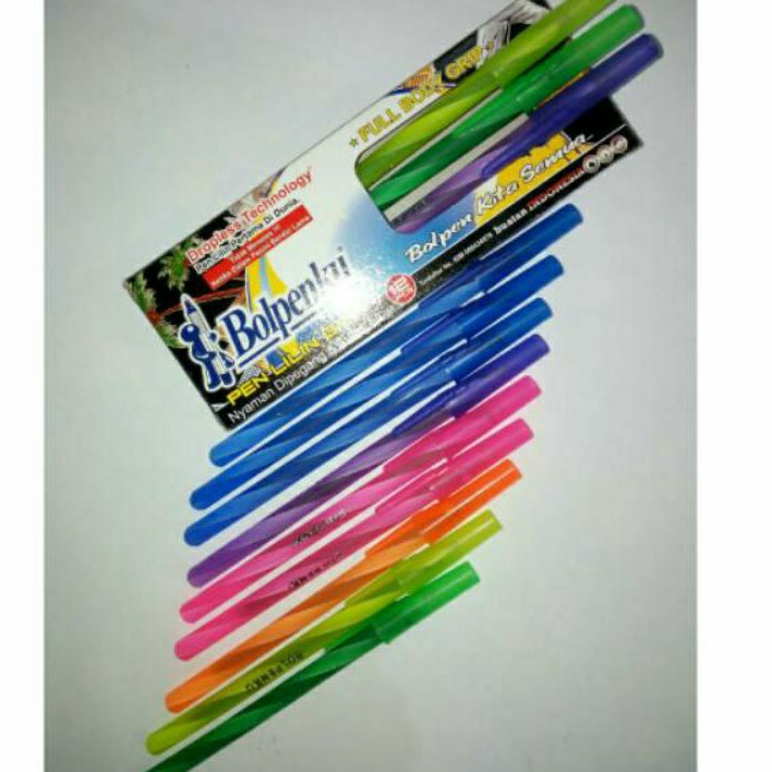 

Pulpen spiral\ulir hitam (per pcs)