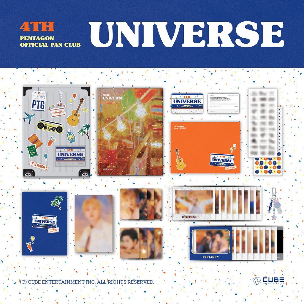 Sharing Pentagon 4th Membership (Avail Photobook, Pop-up Card)