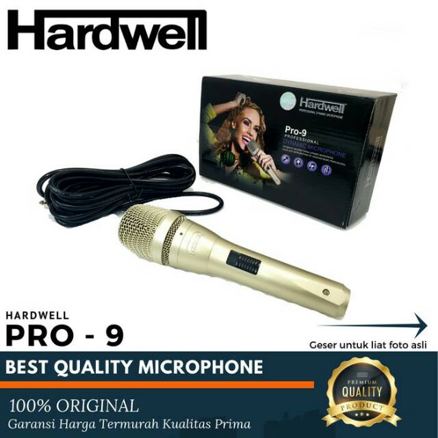 Mic kabel hardwell pro-9 mic original hardwell Pro 9
