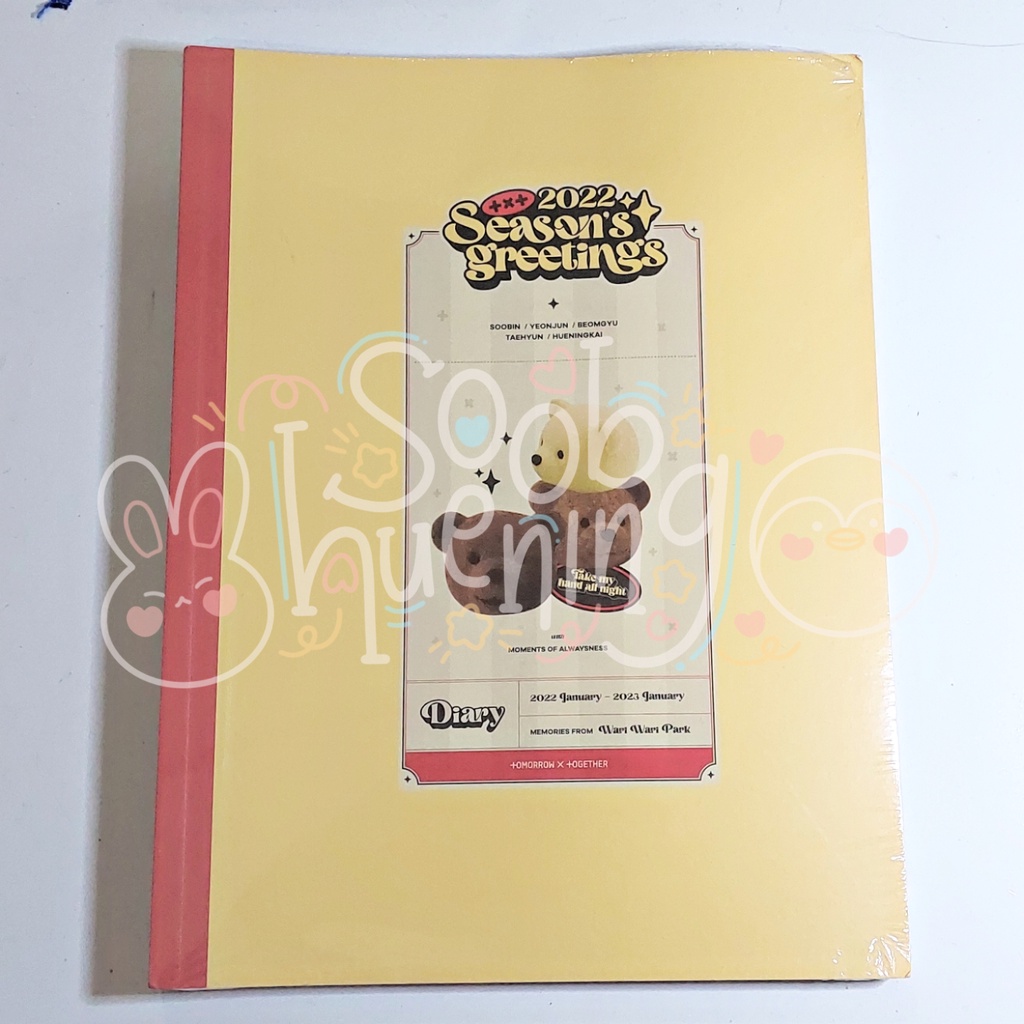 Diary Season Greetings TXT 2022