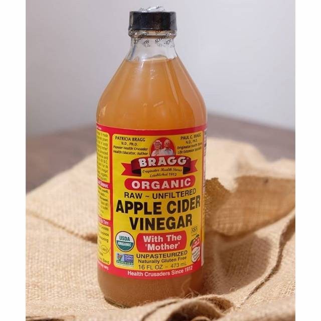 

✨COD✨ BRAGG Apple Cider Vinegar 473ml Cuka Apel Organik Bragg - PACKING STANDAR