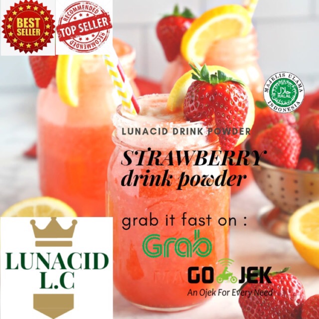 

Powder/bubuk minuman rasa Strawberrys 1 Kg