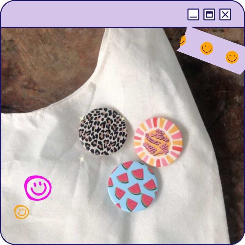 PIN BROS | PENITI BROS | PIN LUCU | AKSESORIS TAS | BROOCH