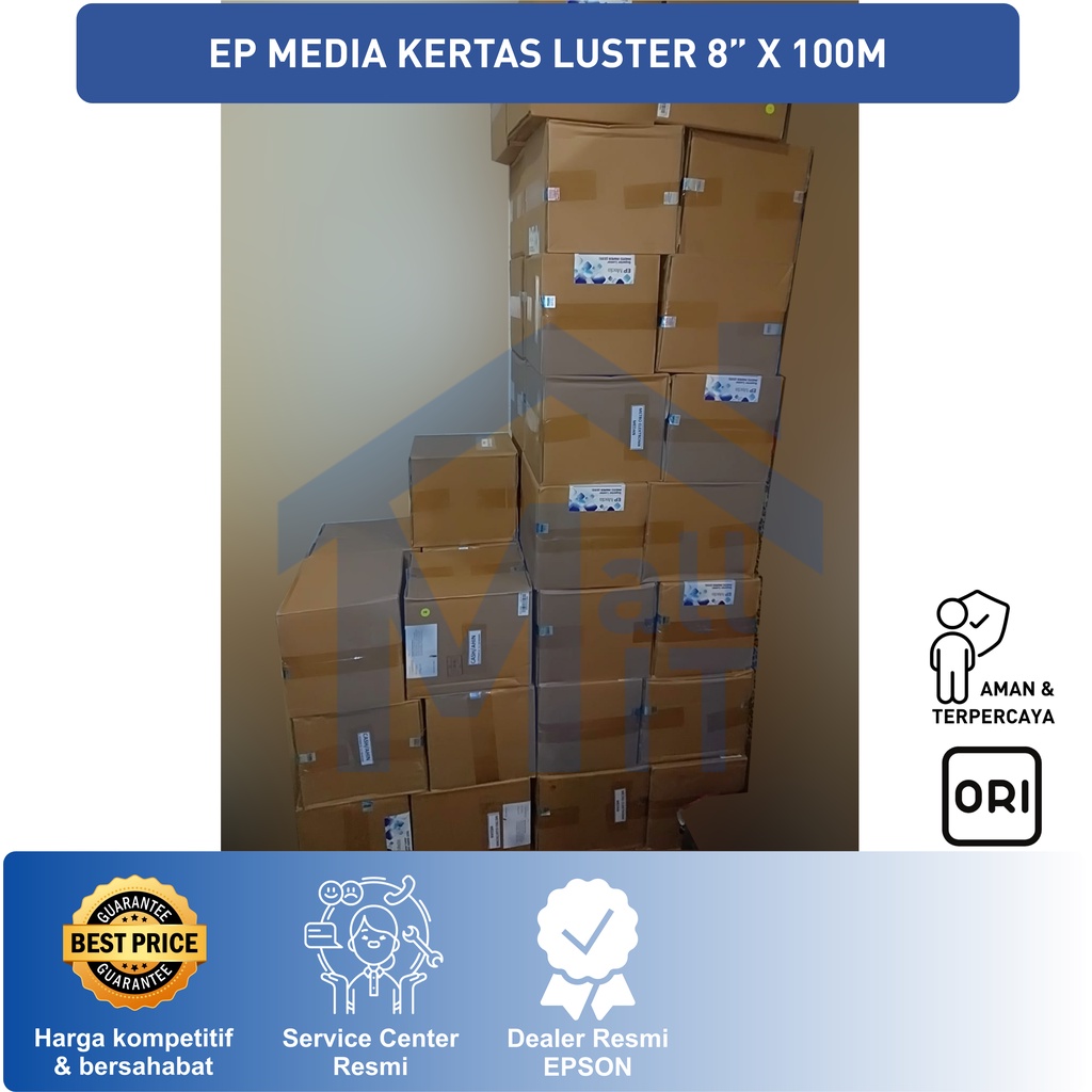 EP MEDIA PHOTO PAPER LUSTER 8 INCI X 100 METER