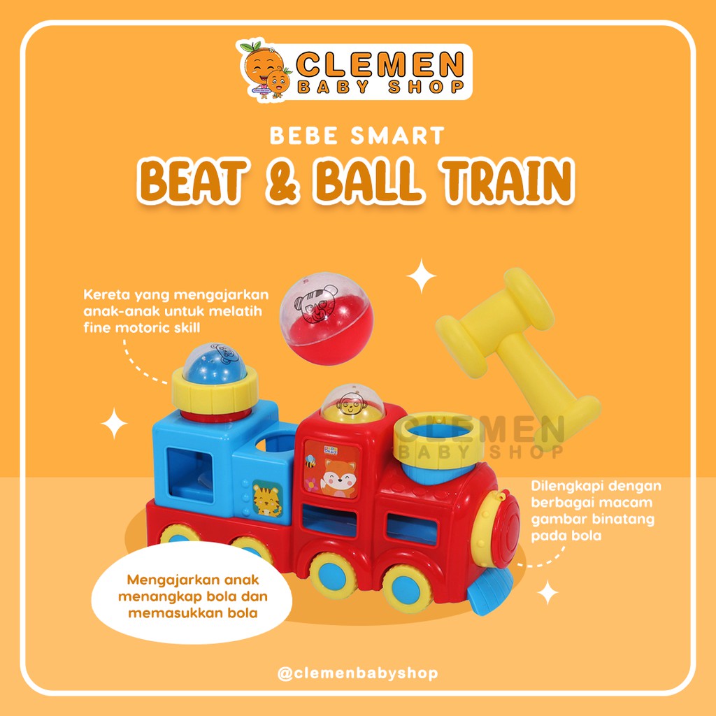 Bebe Smart Beat Ball Train Shopee Indonesia