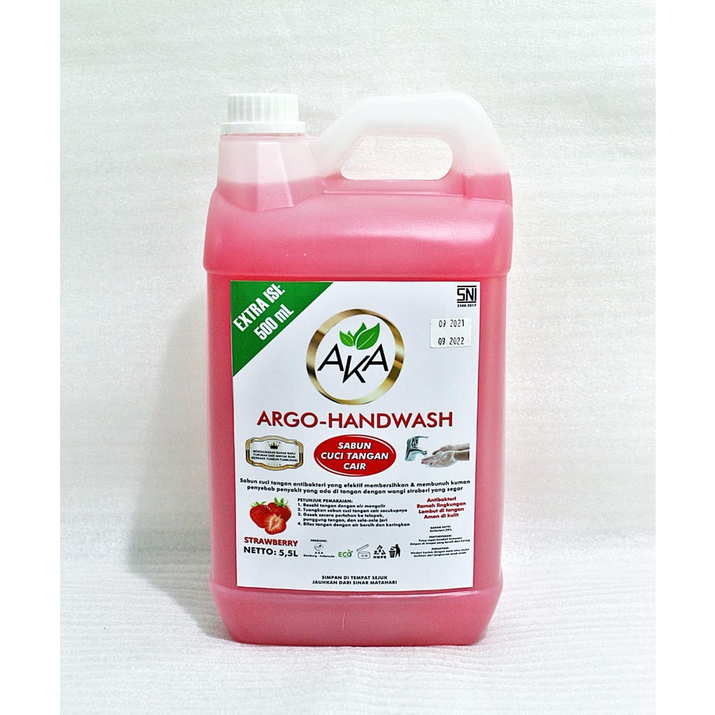 AKA PREMIUM ARGO-HANDWASH | Sabun cuci Tangan 5L