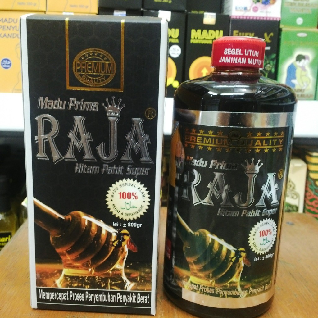 Madu Prima Raja Hitam Pahit / Madu Prima Raja Hitam Pahit 800 Gr