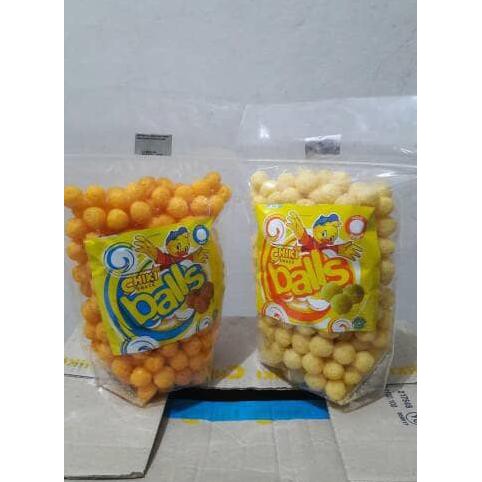 

makanan// Chiki Ball Coklat or Ayam / Keju / Coklat 200gr