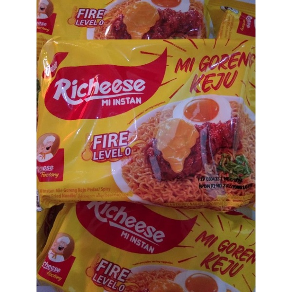 

[Ready] Nabati Richeese Mie Goreng Keju fire Level 0 new