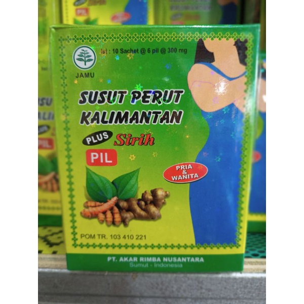 

Pil Susut Perut Kalimantan plus Sirih