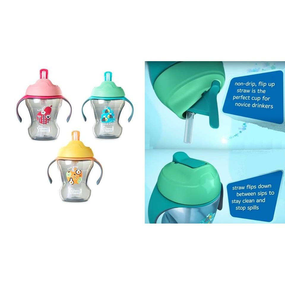 TOMMEE TIPPEE STRAW CUP 9m+ 150ML