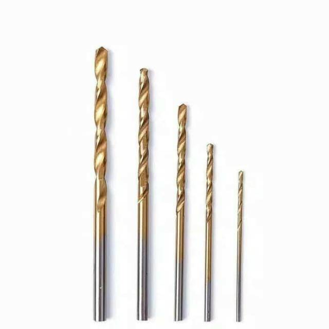 Mata Bor titanium gold hss 5pcs
