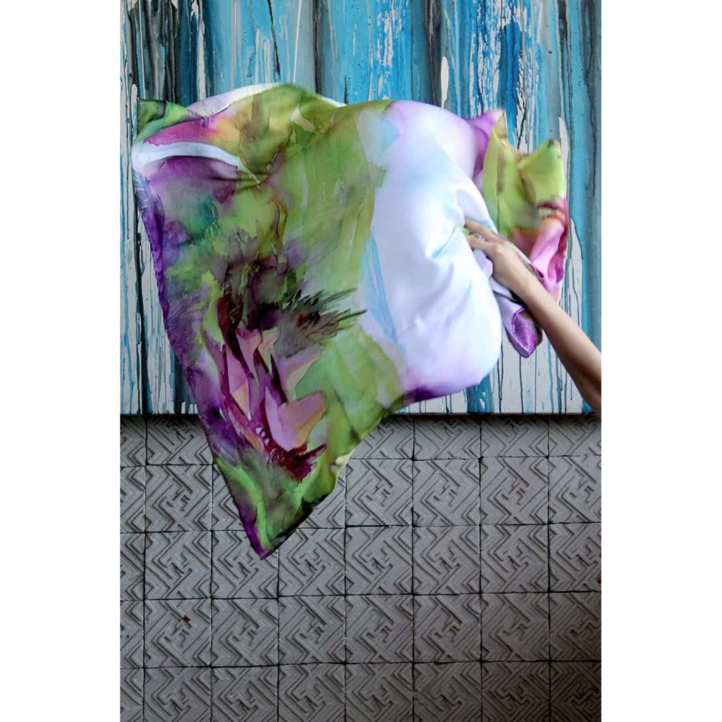 

Sumba Landscape Aquarelle Scarfs