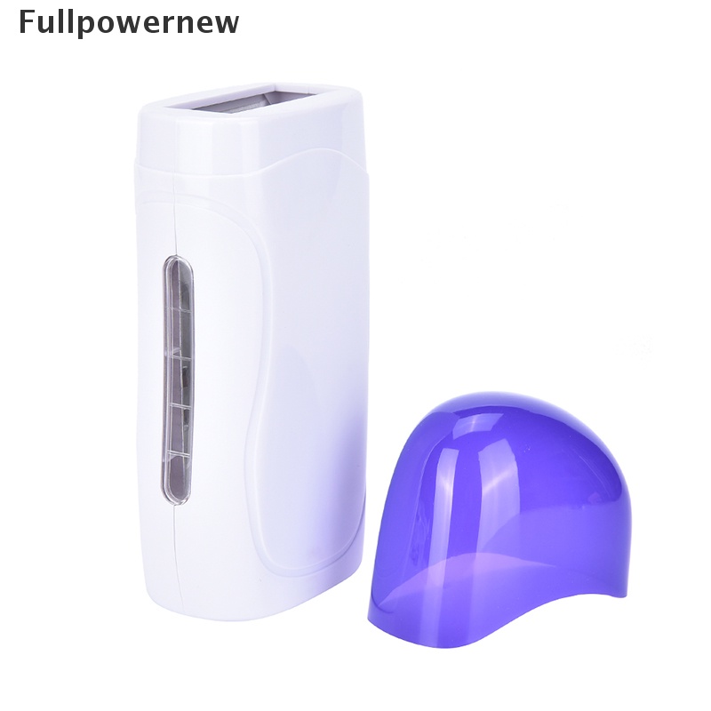 [FULL] Roll On Depilatory Wax Heater Salon Waxing Hot Cartridge Hair Removal Warmer Set