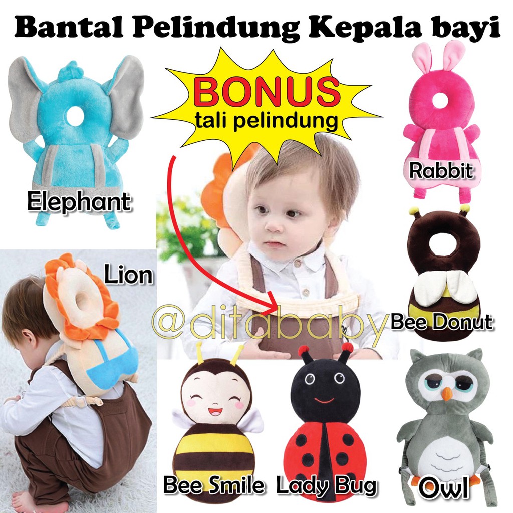 baby head protection pad Headrest Pillow Back Protector Soft Safety Cushion Head Neck Pillow Baby Bantal pelindung kepala bayi HEAD NECK PILLOW PAD BANTAL ANTI JATUH BAYI head protector bayi Bantal Pelindung Kepala Bayi / Bantal head neck pillow bantal