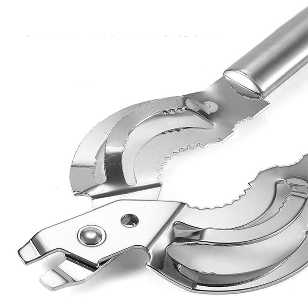 [Elegan] Can Opener Effortless Stainless Steel Manual Pembuka Botol Anti Karat