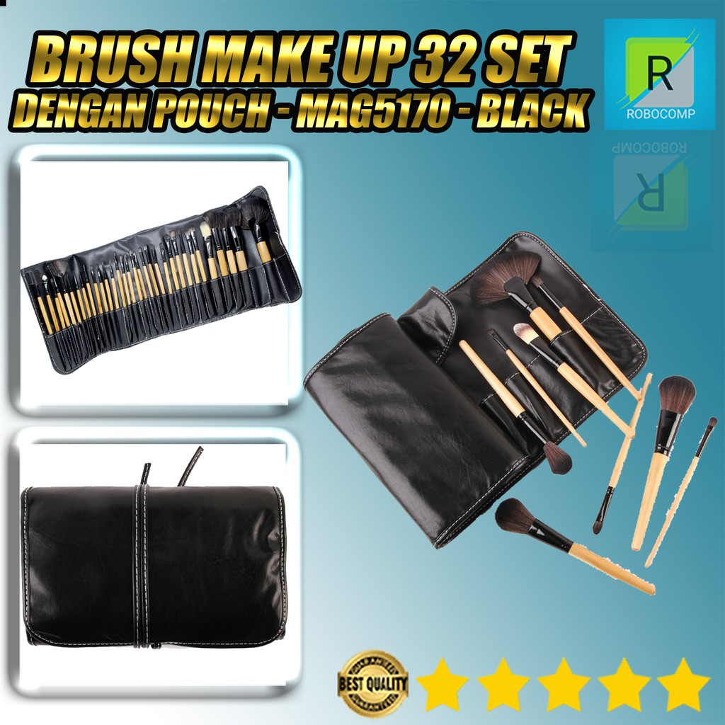 Professional Brush Make Up 32 Set dengan Pouch - MAG5170