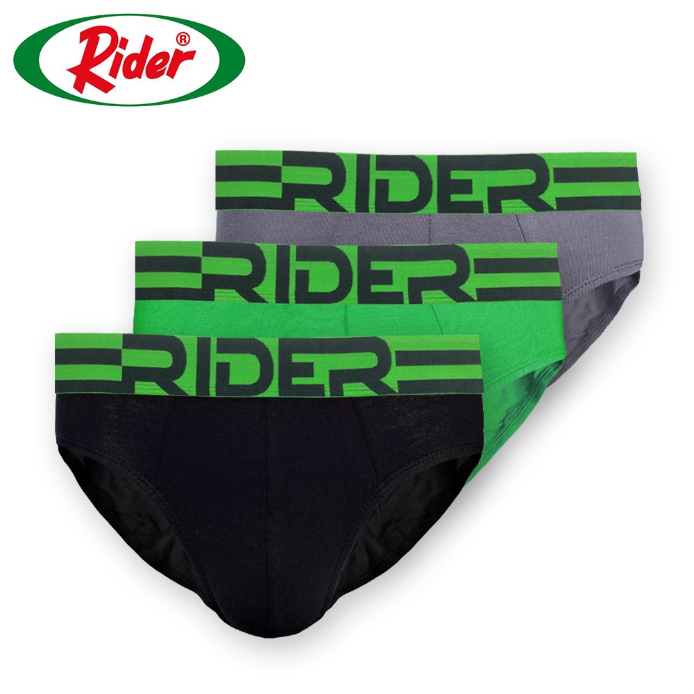 3 PCS ORIGINAL | Celana Dalam Rider Sport Brief Pria R762B Multi warna (3 Pcs in 1 Box)