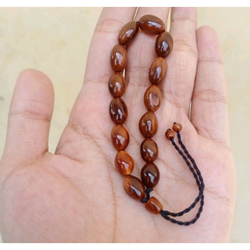 Gelang kaoka oval coklat asli kokka fukaha di jamin ORI