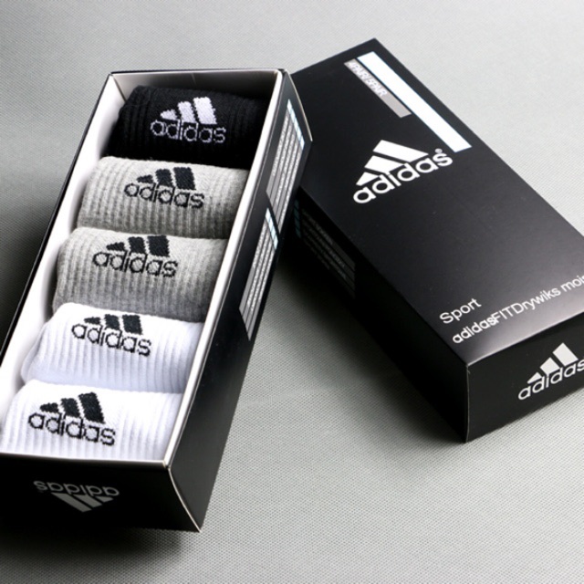  Kaos  kaki Adidas  sisa export minor defect Long socks 