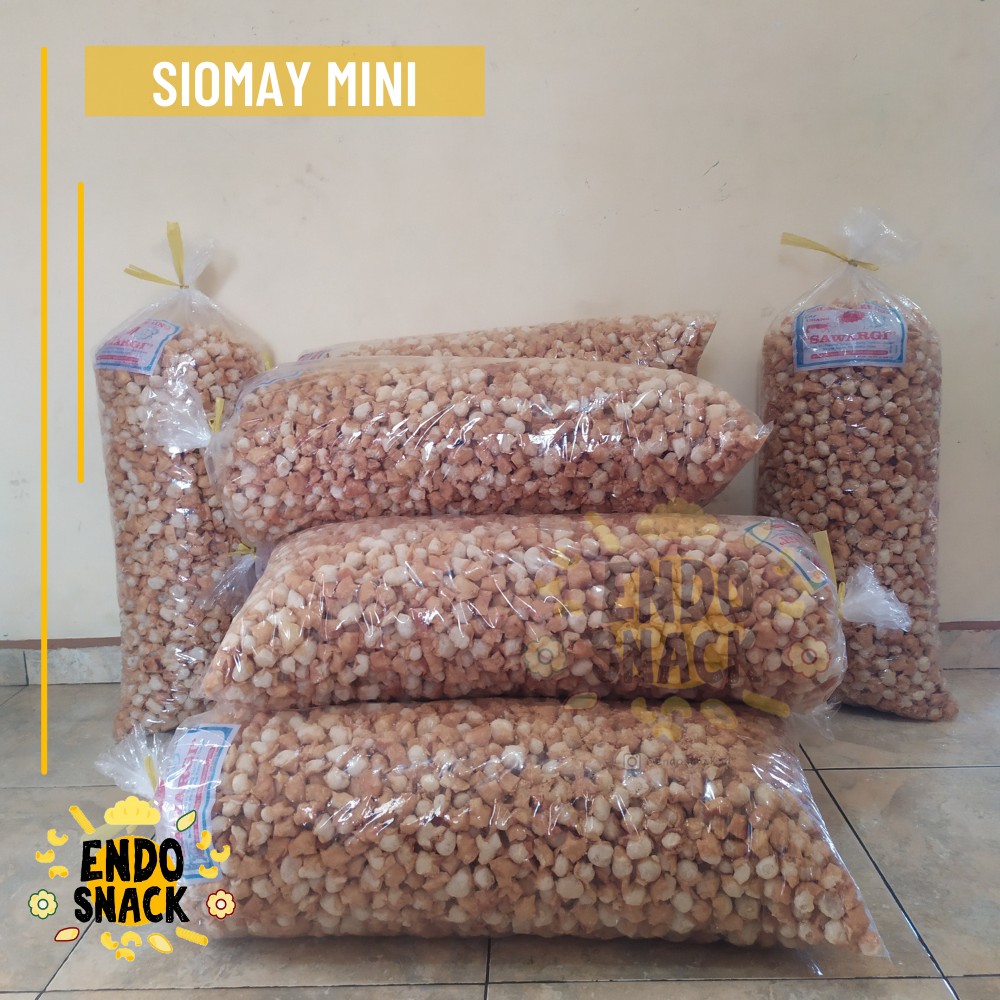 5kg CUANKI MINI, Gurilem Siomay Mini Kemasan Perbal SAWARGI dan SADULUR