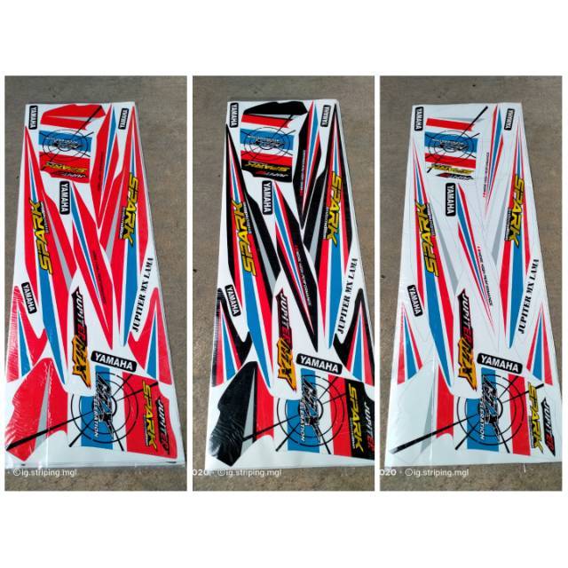 (COD) STRIPING VARIASI JUPITER MX LAMA MX OLD  THAILAND