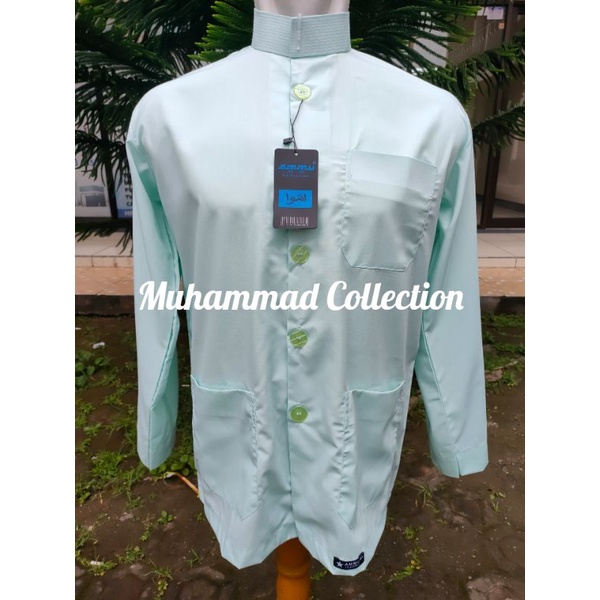 Termurah baju Koko ammu collection original model haibah ammu Hijau Mint Koko habaib Koko ammu taqwa