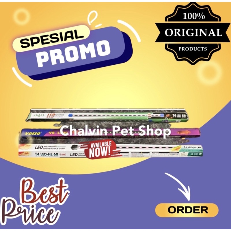 Lampu Led Celup Aquarium 60 cm