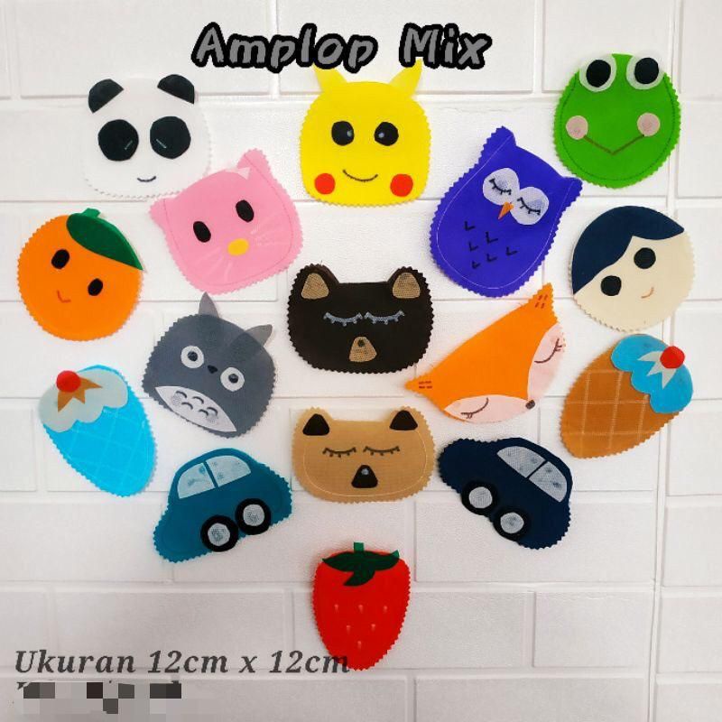 

Amplop / Angpao Mix Lucu Hewan, Mobil