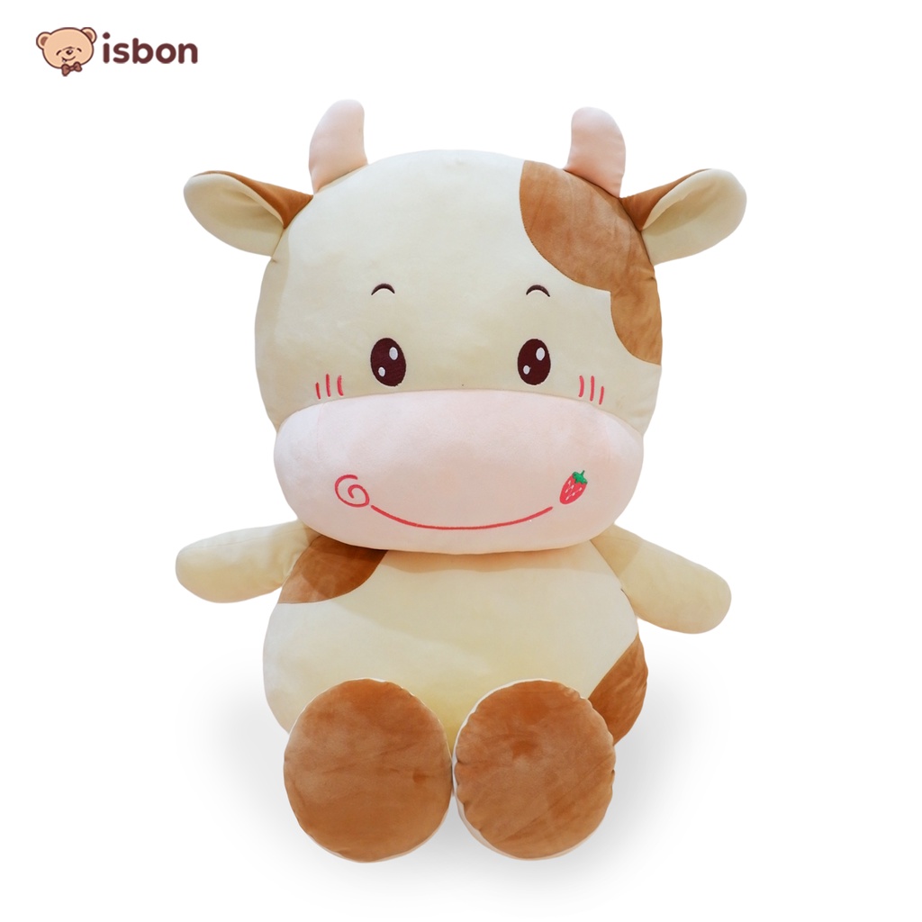 Boneka Jumbo Sapi Moo Cow Mac Dee Floopy Karakter Lucu Cocok Untuk Hadiah By Istana Boneka