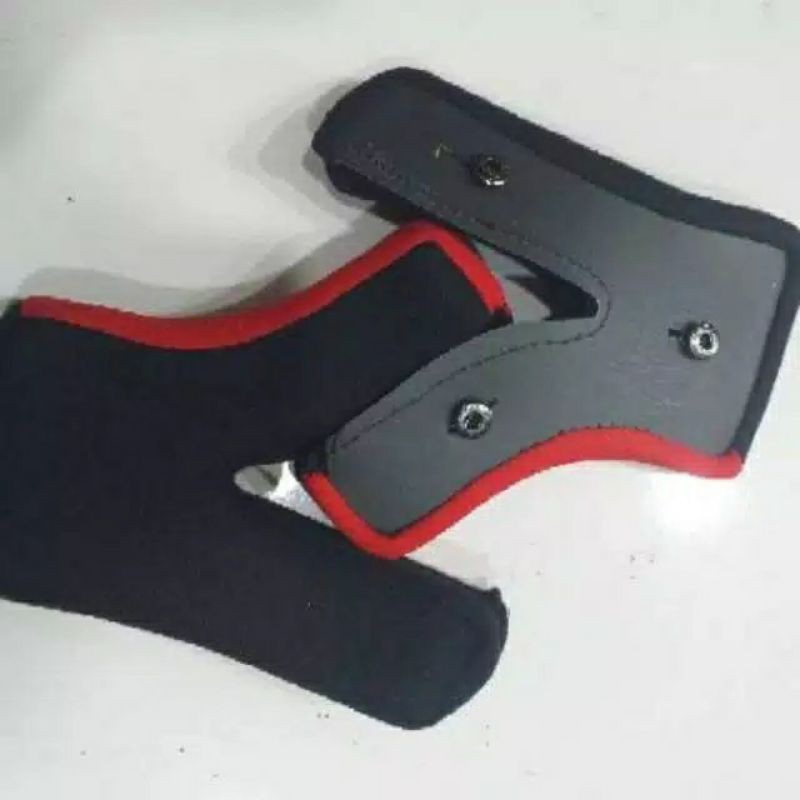 Busa pipi kyt rc7 kacing besi/kancing plastik busa helm kyt full face