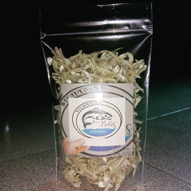 

IKAN TERI dengan berat 1600 gram