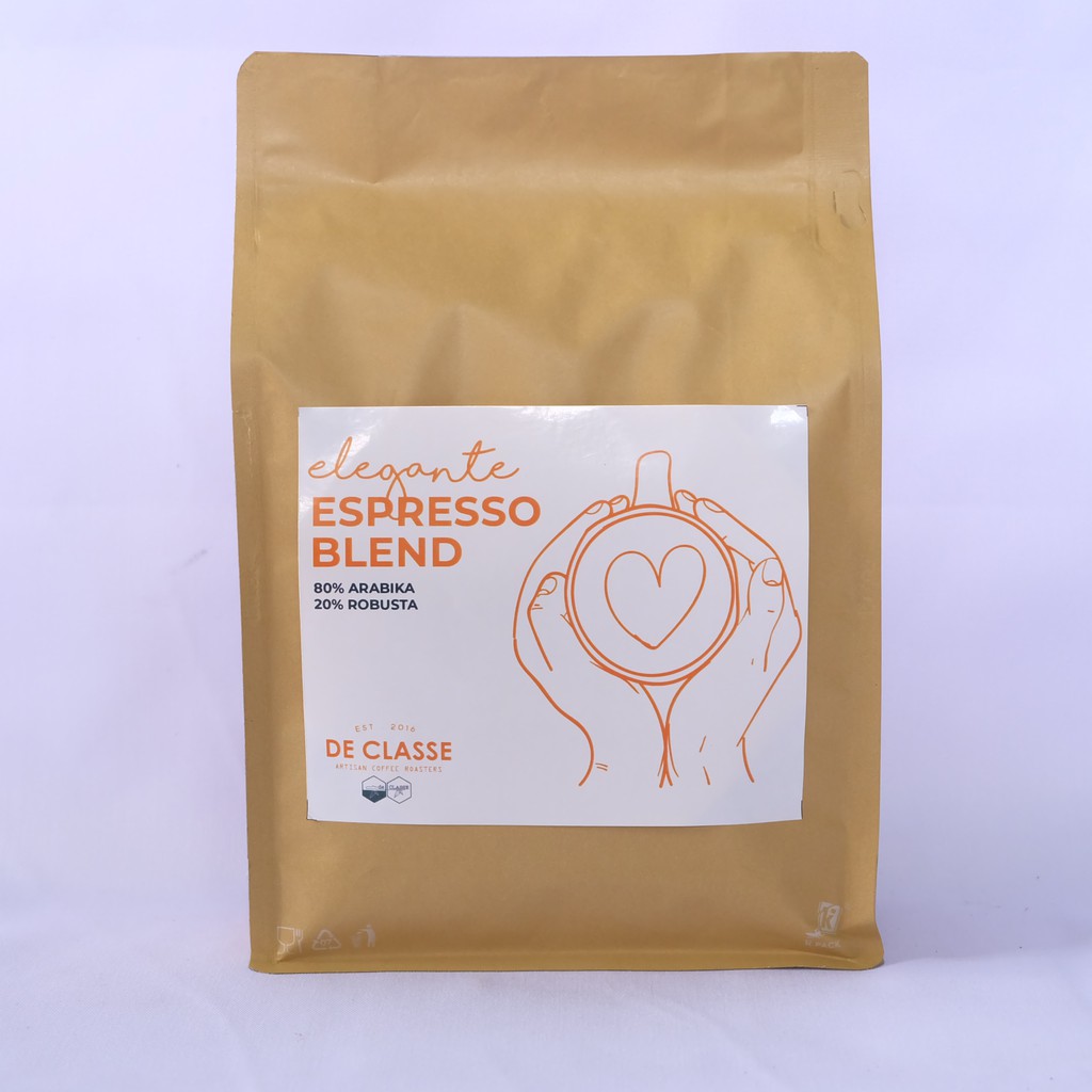 

KOPI ESPRESSO BLEND 80:20 500 GRAM | BIJI KOPI ATAU BUBUK KOPI ELEGANTE BLEND
