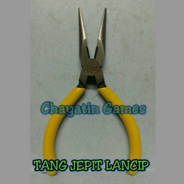 Tang Jepit Lancip Merk Santus ( 5 Inch )