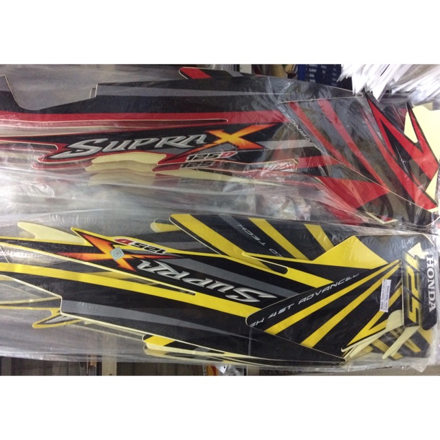 STIKER STRIPING SUPRA X 125D 2007