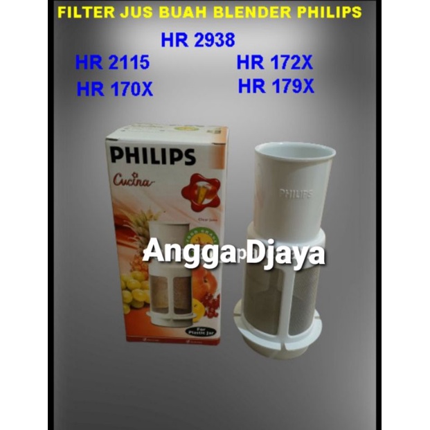 Saringan Filter Jus Philips Original Hr 2939,hr 2115,2116,2061